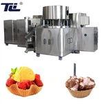 Vöffluskálar ísgerðarvél